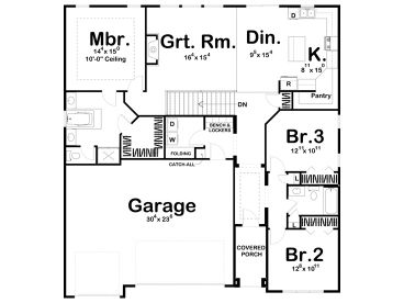 Floor Plan, 050H-0267