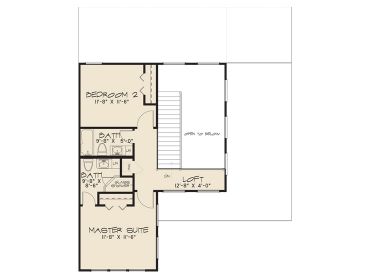 2nd Floor Plan, 075H-0007