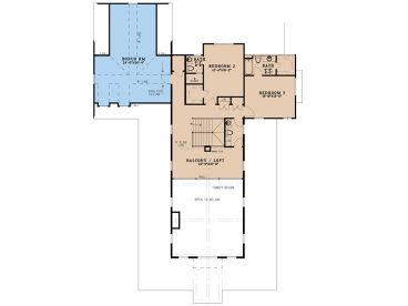 2nd Floor Plan, 074H-0269