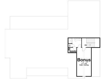 2nd Floor Plan, 050H-0440