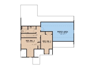 2nd Floor Plan, 074H-0159