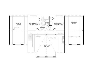 2nd Floor Plan, 025L-0008