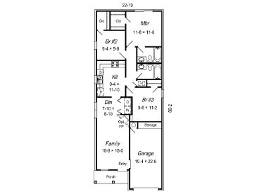 Floor Plan, 061H-0005