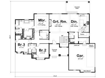 Floor Plan, 050H-0232