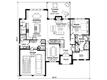 1st Floor Plan, 046H-0178