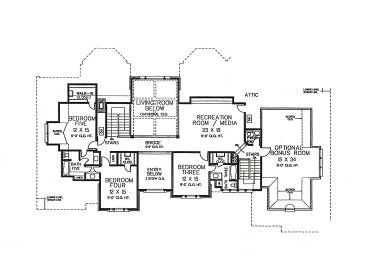 2nd Floor Plan, 002H-0078