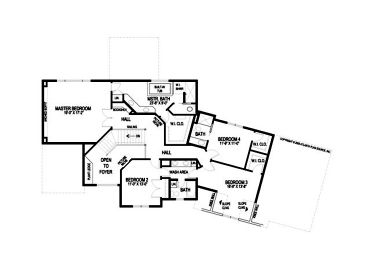 2nd Floor Plan, 007H-0123
