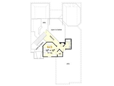 2nd Floor Plan, 061H-0075