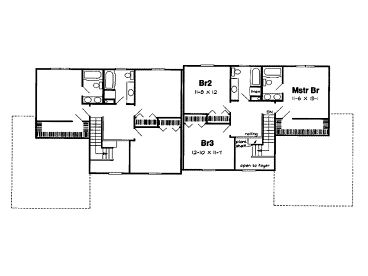2nd Floor Plan, 047M-0001