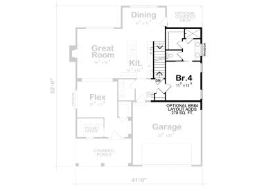 Opt. Floor Plan, 031H-0252