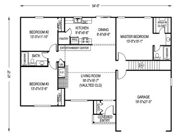 Floor Plan, 044H-0002