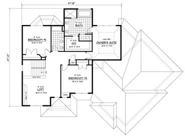 2nd Floor Plan, 023H-0078