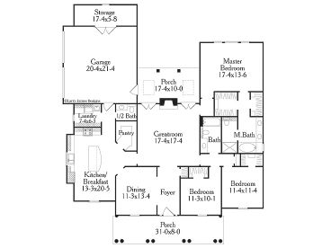 Floor Plan, 042H-0021