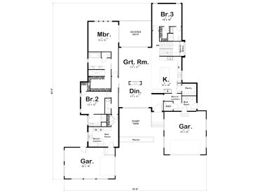 Floor Plan, 050H-0210