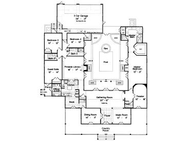 Floor Plan, 043H-0175