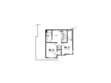 2nd Floor Plan, 031H-0437