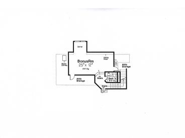 2nd Floor Plan, 002H-0056