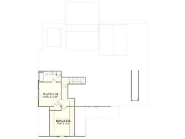 2nd Floor Plan, 080H-0019