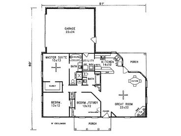 Floor Plan, 004H-0028
