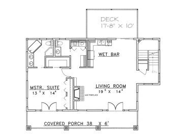 2nd Floor Plan, 012H-0108