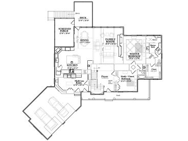 1st Floor Plan, 049H-0016