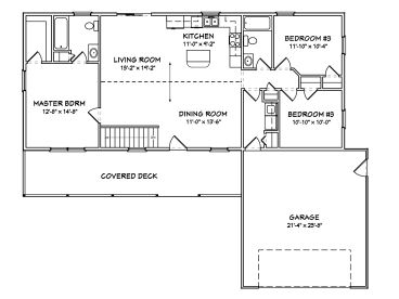 Floor Plan, 048H-0014