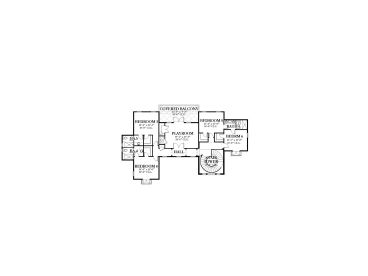 2nd Floor Plan, 064H-0093