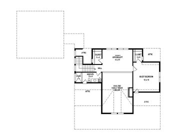 2nd Floor Plan, 006H-0164