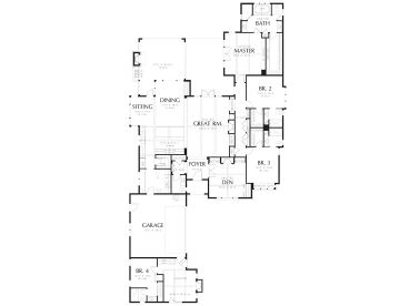 Floor Plan, 034H-0279