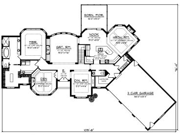 Floor Plan, 020H-0476
