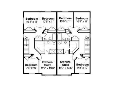 2nd Floor Plan, 051M-0019