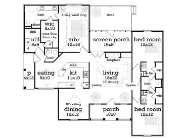 Floor Plan, 021H-0253