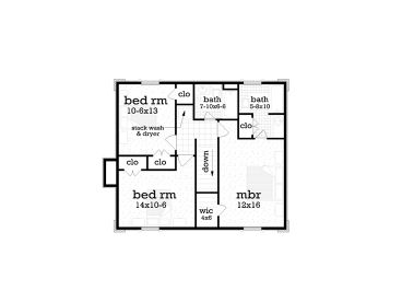 2nd Floor Plan, 021H-0264