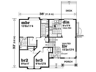 Floor Plan, 032H-0092