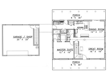 1st Floor Plan, 012L-0008