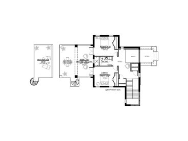 2nd Floor Plan, 070H-0059