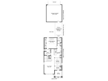 1st Floor Plan, 062H-0024