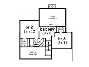 2nd Floor Plan, 021H-0207