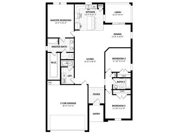 Floor Plan, 064H-0156