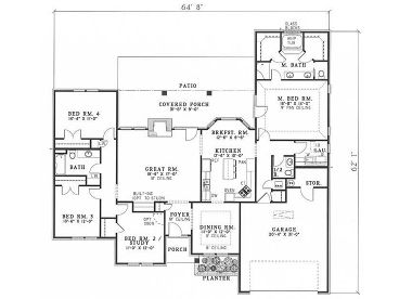 Floor Plan, 025H-0031