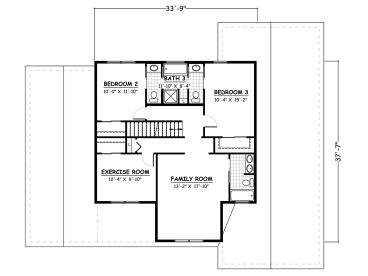 2nd Floor Plan, 078H-0021