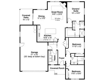 Floor Plan, 051H-0272