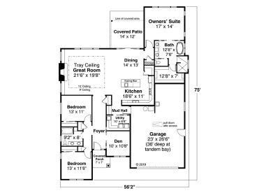 Floor Plan, 051H-0312