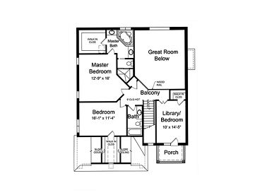 2nd Floor Plan, 046H-0081