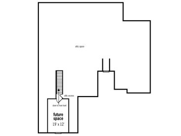 2nd Floor Plan, 021H-0232