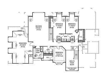2nd Floor Plan, 044H-0047
