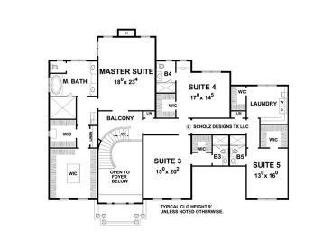 2nd Floor Plan, 031H-0278