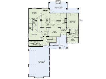 1st Floor Plan, 025H-0361