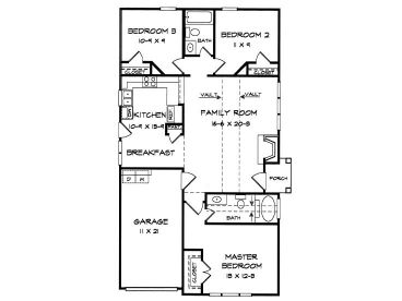Floor Plan, 019H-0094