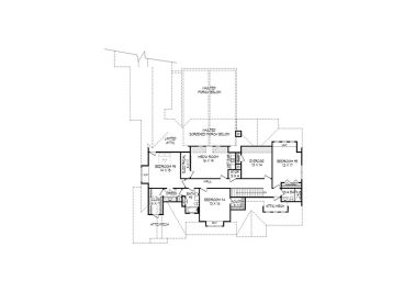 2nd Floor Plan, 062H-0118